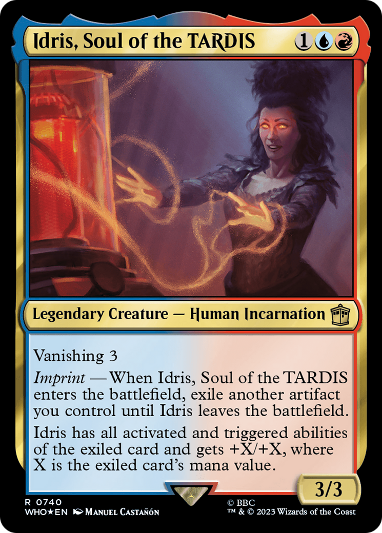 Idris, âme du TARDIS (Feuille Supercharge) [Doctor Who]