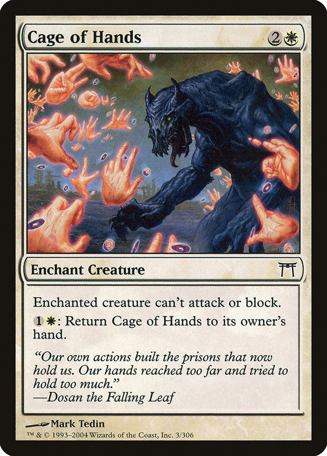 Cage de mains [Champions de Kamigawa]
