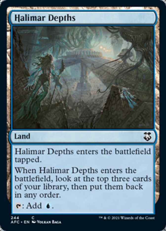 Profondeurs de Halimar [Magic: The Gathering—Commander Légendes : La bataille du pont des Enfers]