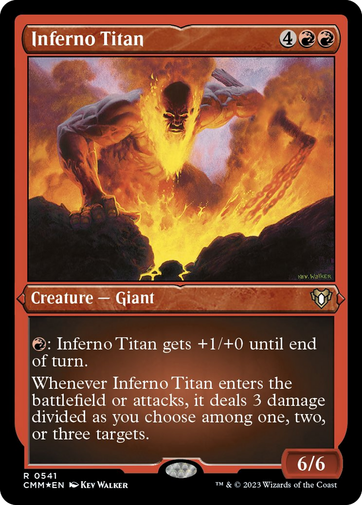 Titan de l'Enfer (gravure à l'acide) [Commander Masters]