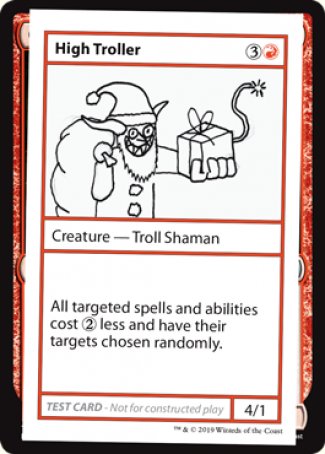 Grand Troll (Édition 2021) [Cartes de test d'extension Mystère]