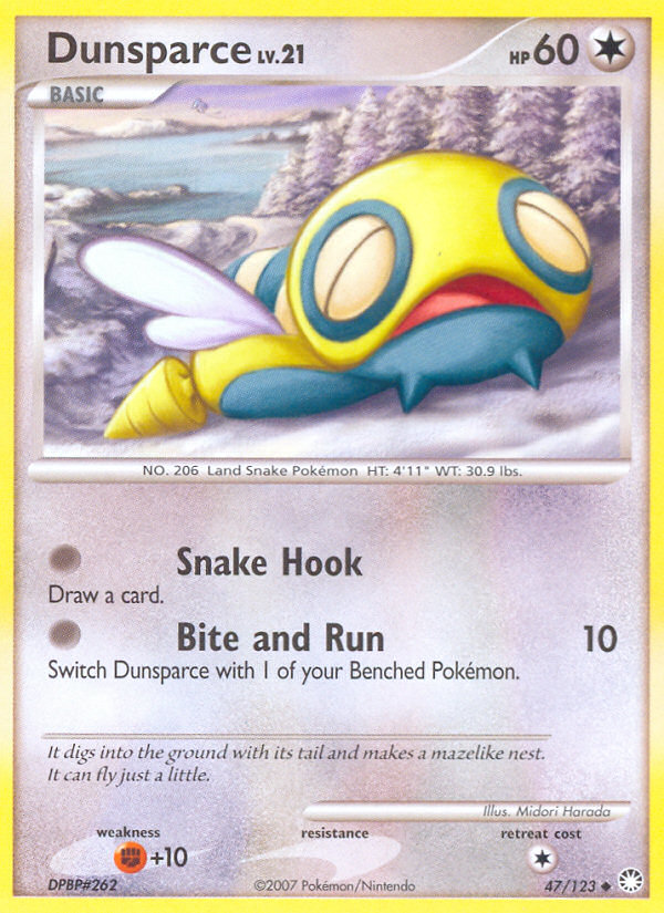 Dunsparce (47/123) [Diamant & Perle : Trésors mystérieux]