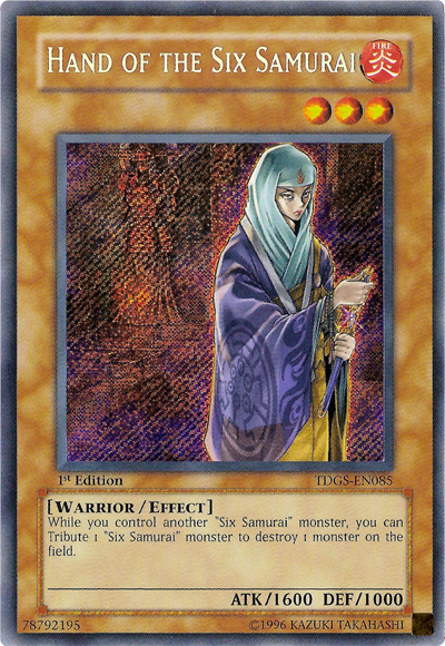 Main des Six Samouraïs [TDGS-FR085] Secrète Rare