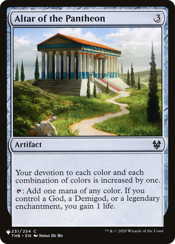 Autel du Panthéon [Secret Lair: From Cute to Brute]