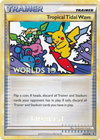 Raz-de-Marée Tropical (HGSS18) (Finaliste) [HeartGold & SoulSilver: Black Star Promos]
