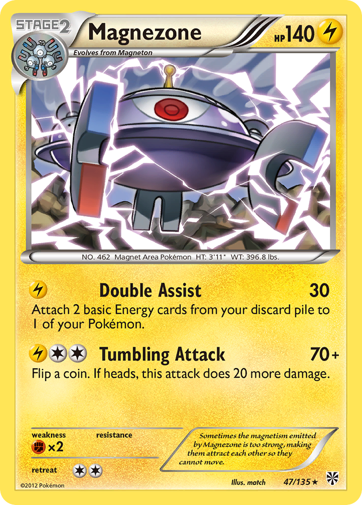 Magnezone (47/135) [Negro y Blanco: Tormenta Plasma]