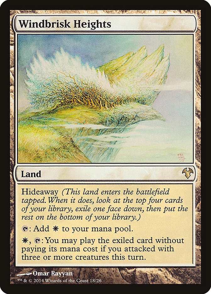 Hauteurs venteuses [Deck d'événement moderne 2014]