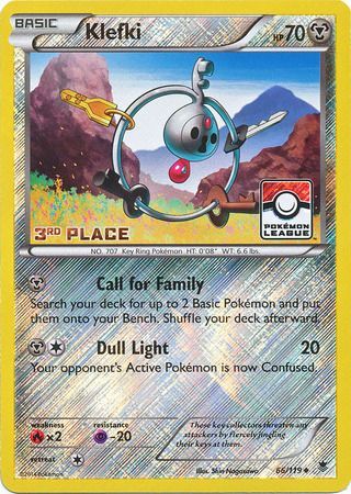 Clépius (66/119) (Promo Ligue 3e place) [XY : Poings Furieux]