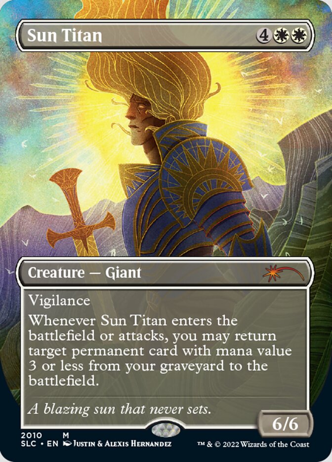 Titan du soleil (sans bordure) [Kit à compte à rebours Secret Lair]
