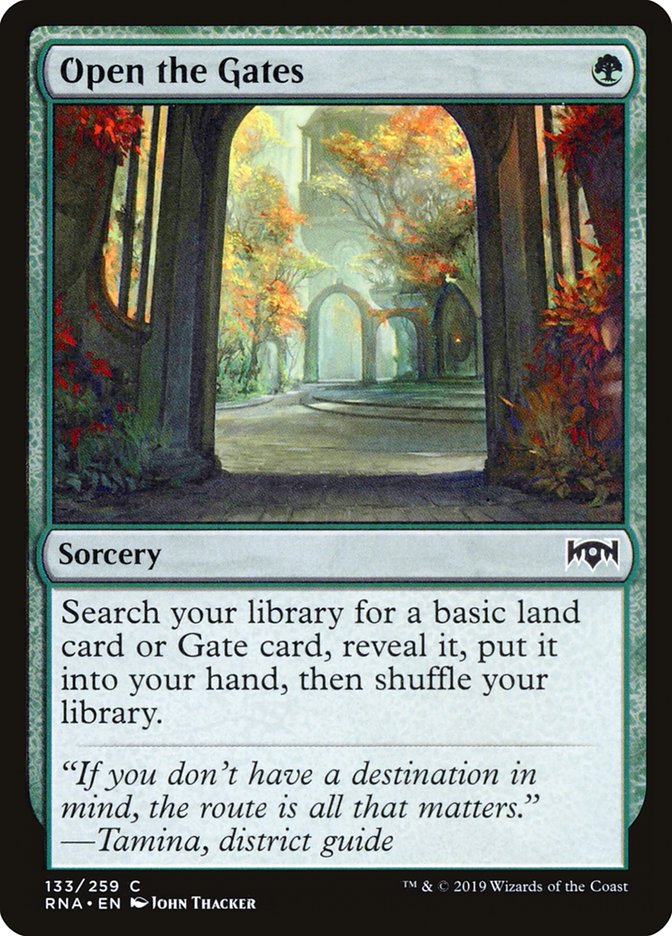 Ouvrir les portes [Allégeance de Ravnica]