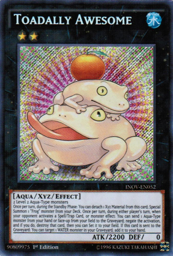 Crapaudalement Génial [INOV-FR052] Secret Rare