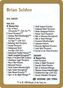 Liste de deck de Brian Selden [Championnats du monde 1998]