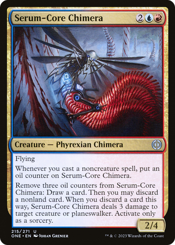 Quimera de Núcleo Sérica [Phyrexia: Todo Uno]
