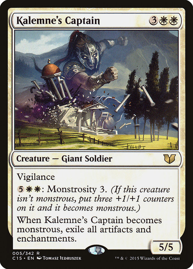 Capitaine kalemne [Commander 2015]