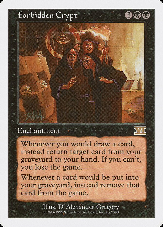 Crypte interdite [Classic Sixième édition]