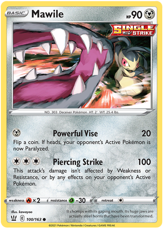 Mawile (100/163) [Espada y Escudo: Estilos de Combate]