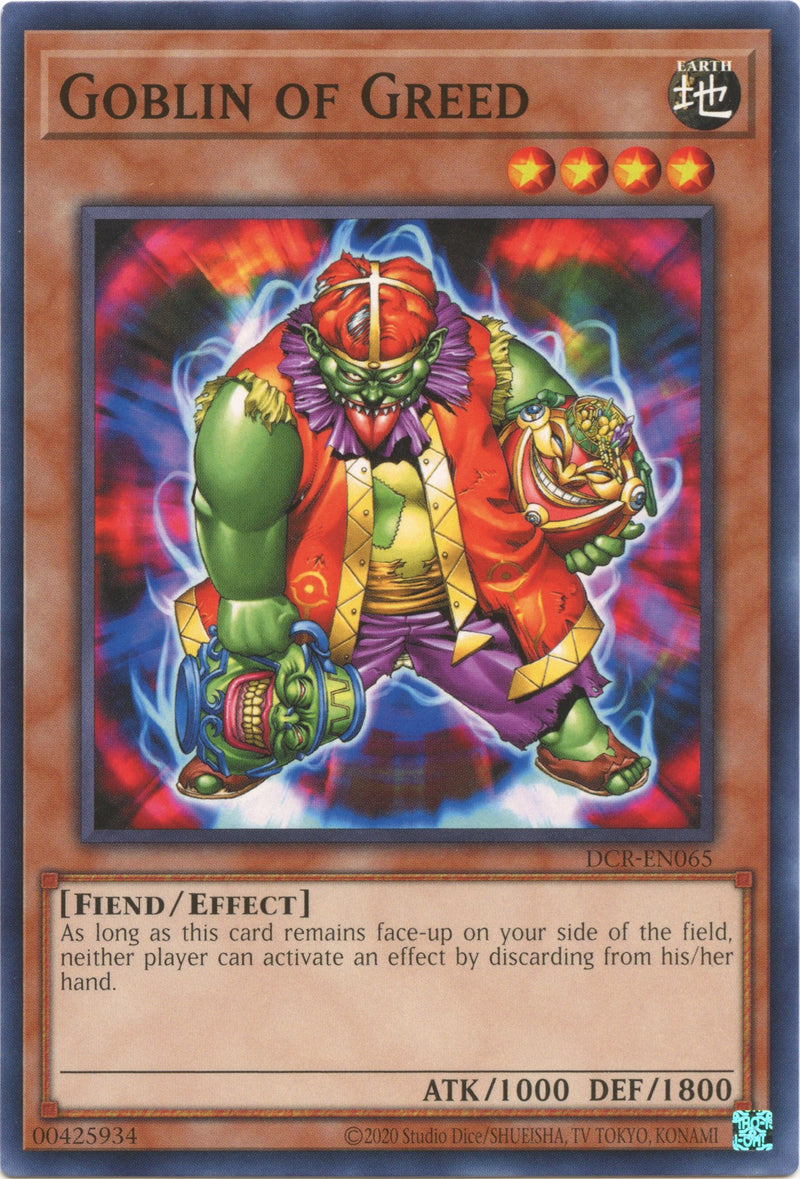 Goblin Codicioso (25.º Aniversario) [DCR-EN065] Común