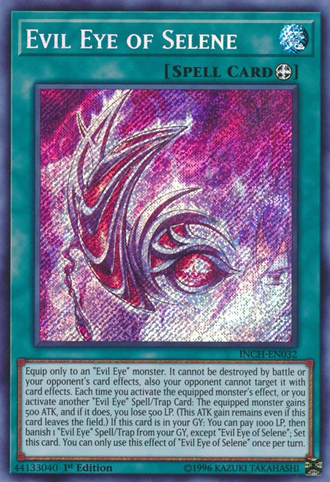Œil maléfique de Séléné [INCH-FR032] Secret Rare