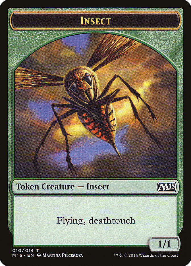 Ficha de Insecto [Magic 2015 Fichas]