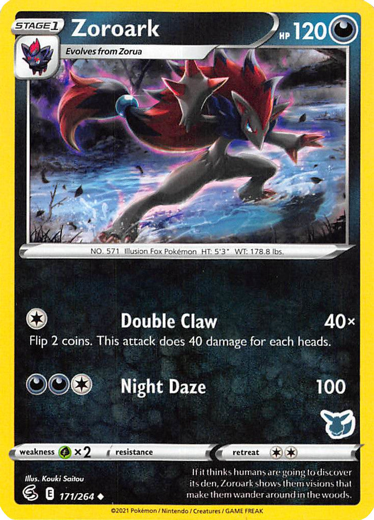 Zoroark (171/264) (Mazo Eevee) [Battle Academy 2022]