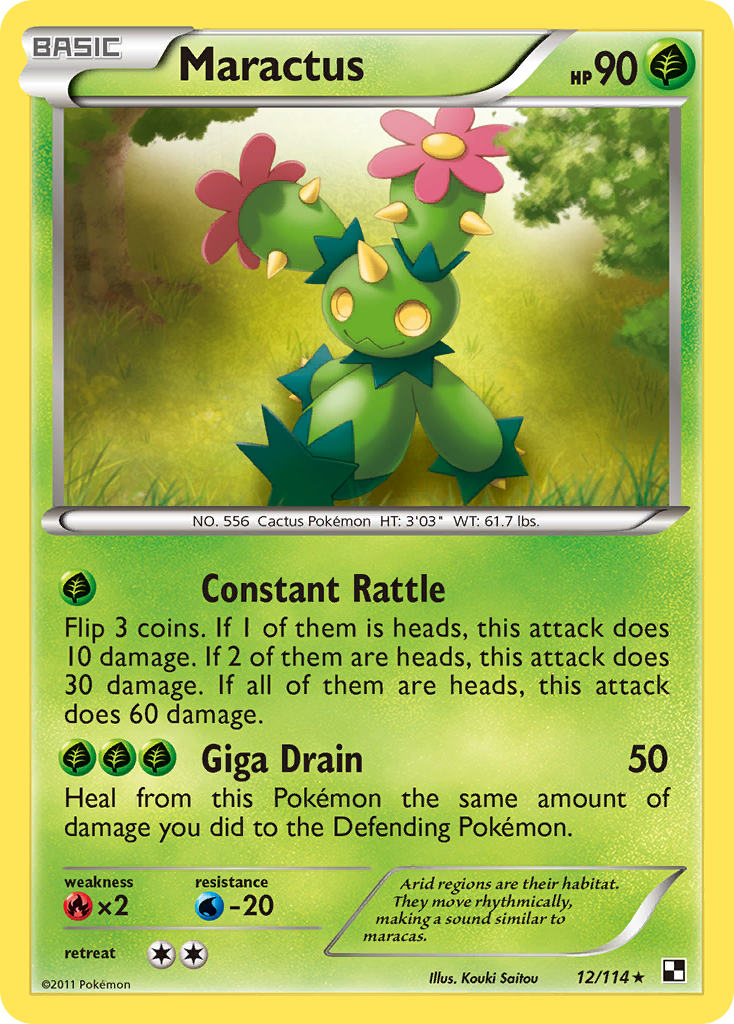 Maractus (12/114) [Noir & Blanc : Set de Base]