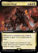 Charge ardente (Extended Art) (Surge Foil) [Fallout]
