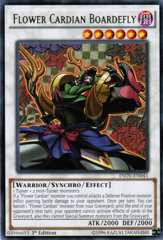 Cardian Fleur Papillon [INOV-FR043] Rare