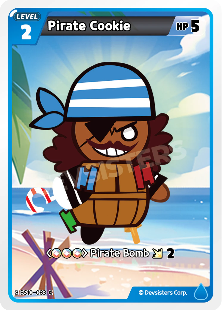 Image for Pirate Cookie (BS10-083) (BS10) - CookieRun: Braverse TCG