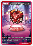 Image for Crimson Dragon Mask (BS5-020) (BS5) - CookieRun: Braverse TCG