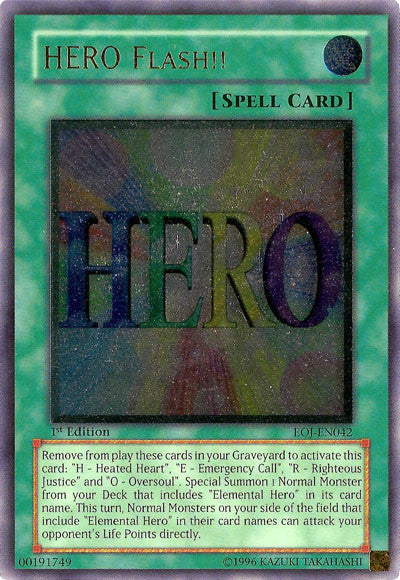 HERO Flash!! [EOJ-FR042] Ultimate Rare