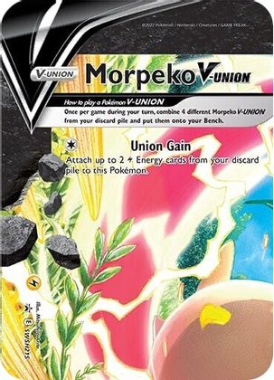 Morpeko V-UNIÓN (SWSH215) [Espada y Escudo: Promociones Black Star]
