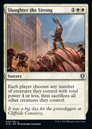 Massacre des faibles [Commander Legends: Battle for Baldur's Gate]