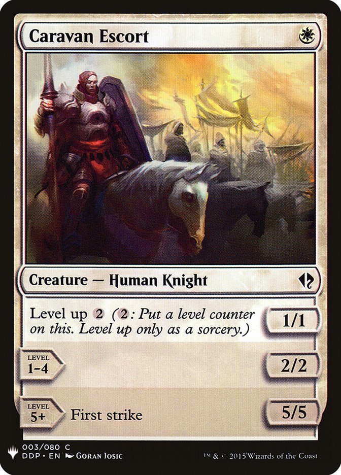 Escorte de caravanes [Mystery Booster]