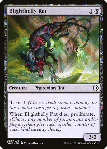 Rata Vientre Podrido [Phyrexia: Todo Uno]