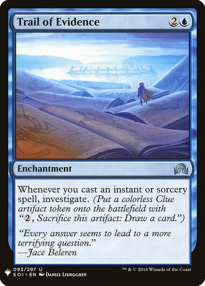 Chemin de preuves [Mystery Booster]