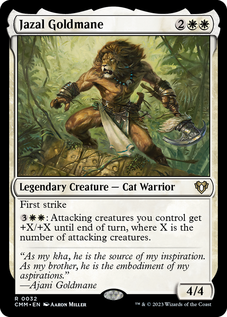 Jazal Crin-doré [Commander Masters]
