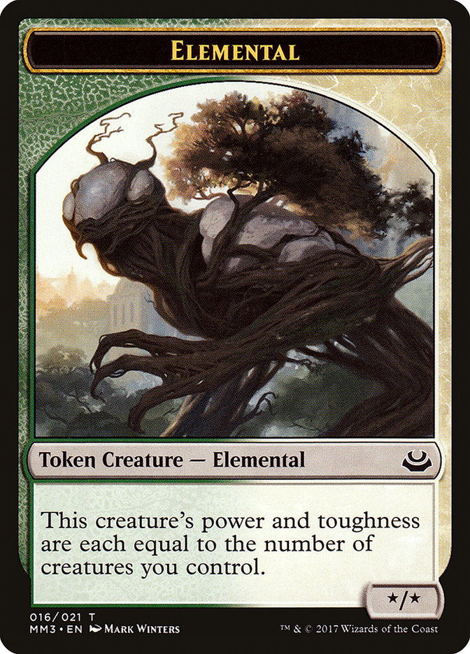 Jeton Élémental [Tokens Modern Masters 2017]