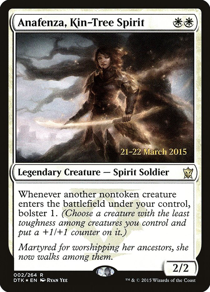 Anafenza, esprit de l'Arbre-totem [Cartes promo d'avant-première Les Dragons de Tarkir]