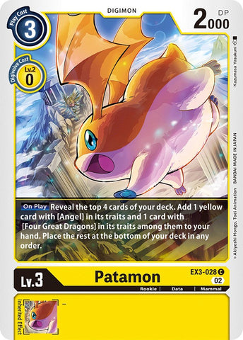 Patamon [EX3-028] [Rugido Dracónico]