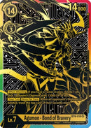 Agumon - Lazo de valentía [BT6-018] (Primer Puesto Finales del Campeonato 2021) [Promocionales Doble Diamante]