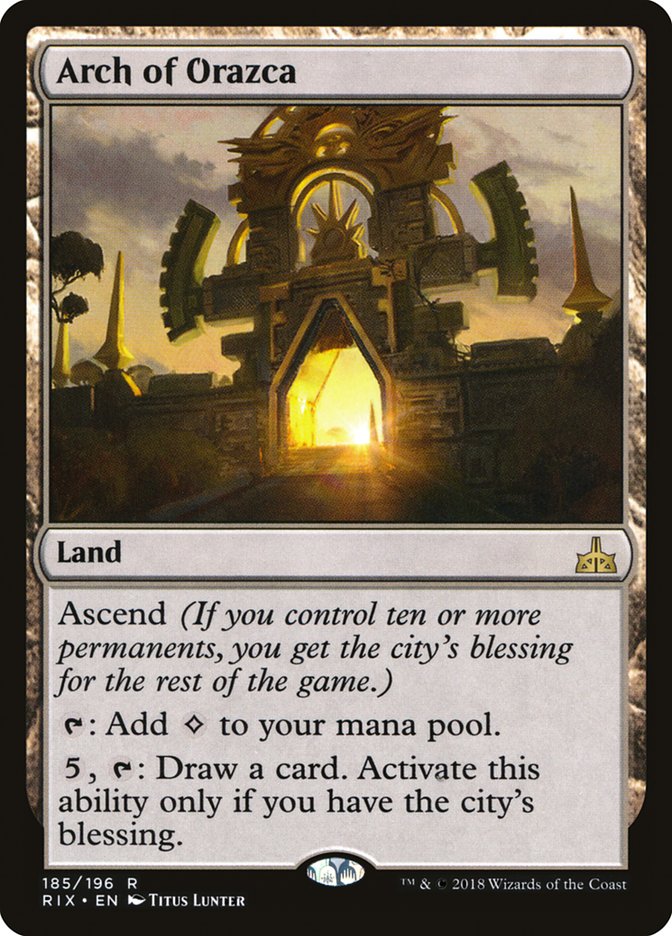 Arche d'Orazca [Les Combattants d'Ixalan]
