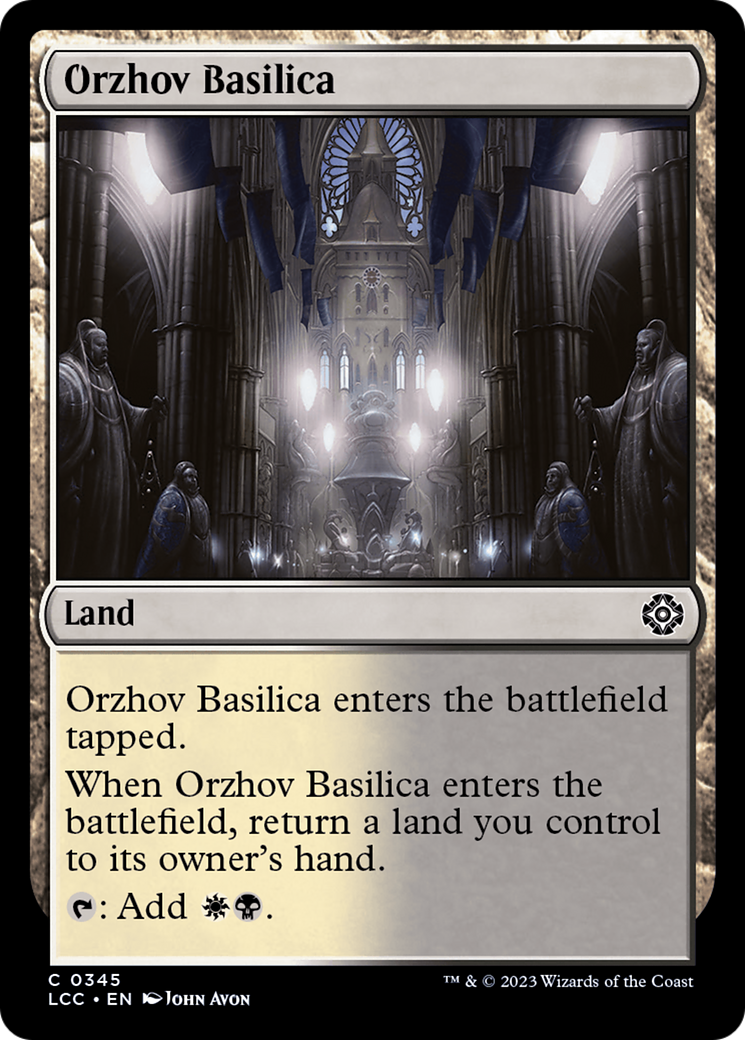 Basilique d'Orzhov [Les cavernes oubliées d'Ixalan Commander]