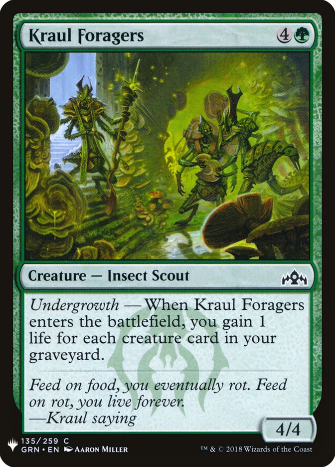 Glaneurs kraul [Booster mystère]