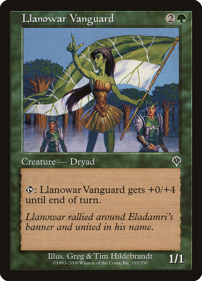 Avant-garde de Llanowar [Invasion]