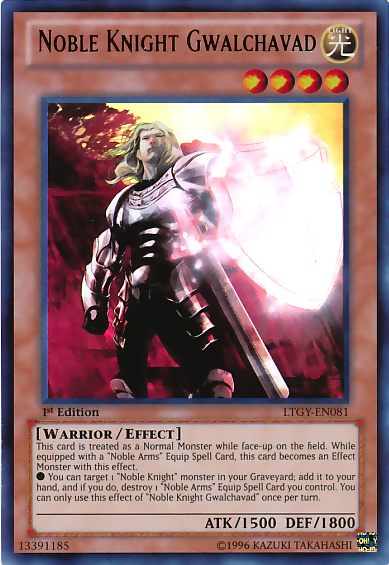 Chevalier Noble Gwalchavad [LTGY-FR081] Ultra Rare