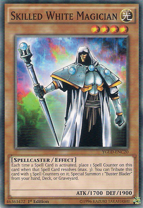 Magicien Blanc Habile [YGLD-FRC20] Commune