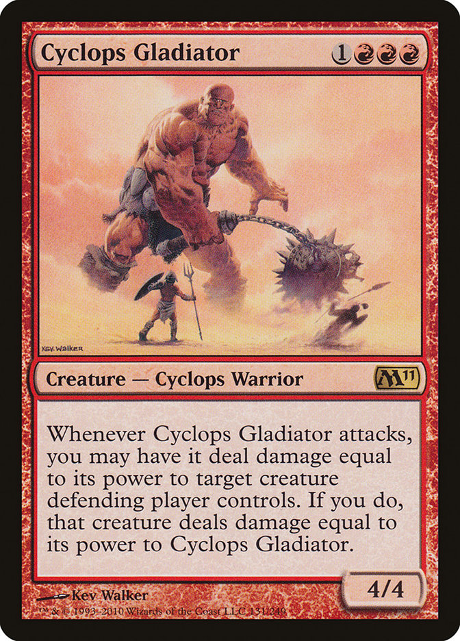 Gladiateur cyclope [Magic 2011]
