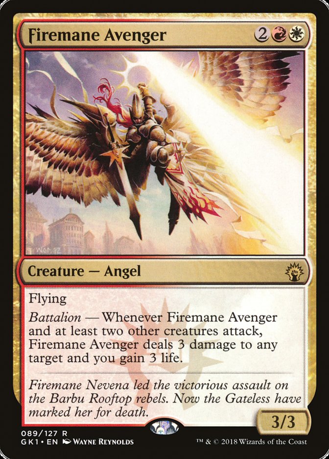 Vengeur Crinière de feu [Kit de guilde Guildes de Ravnica]