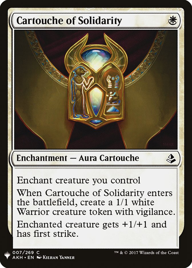 Cartouche de solidarité [Booster mystère]