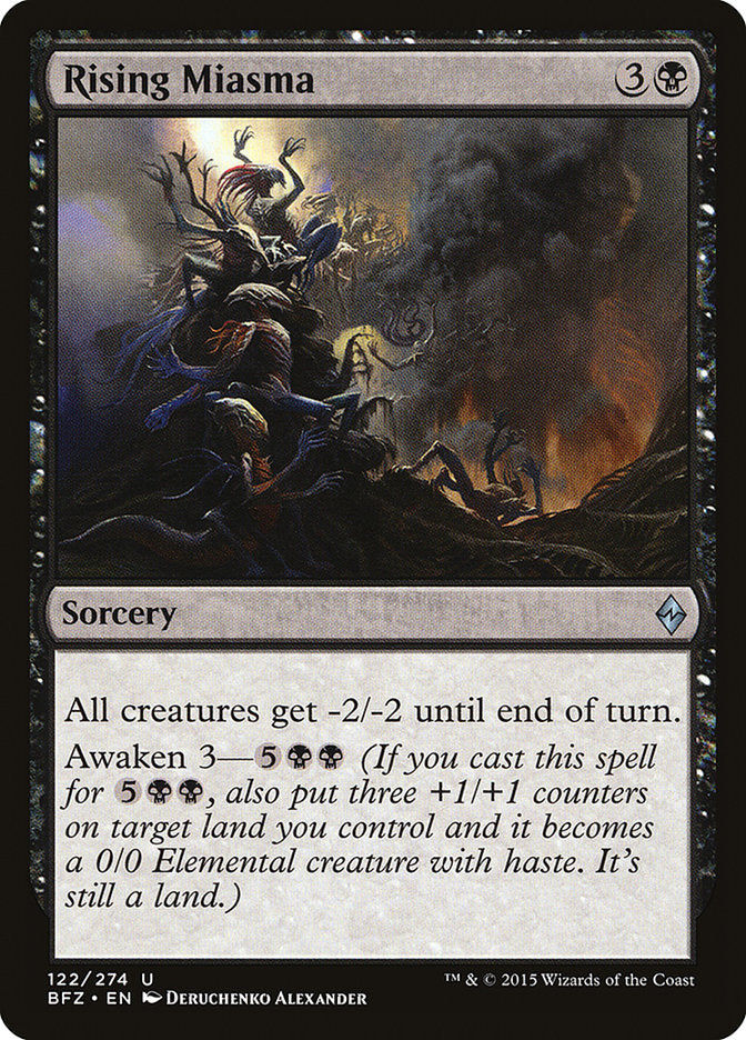 Miasme grandissant [Bataille pour Zendikar]